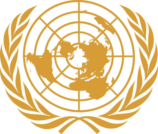 Coat Of Arms Of The United Nations Of Earth - Emblema De La Onu (546x462), Png Download