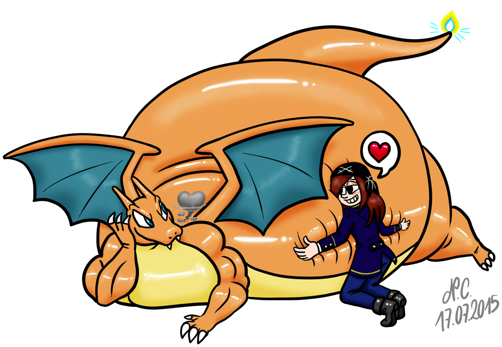 A Lot Of Charizard To Love - Love Charizard (1000x692), Png Download