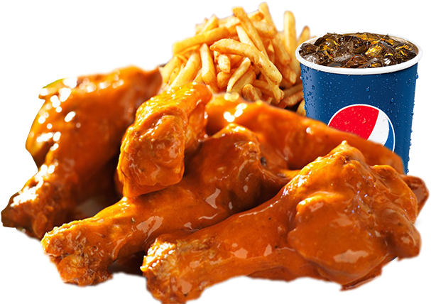 Wings Combo - National Chicken Wing Day (700x700), Png Download