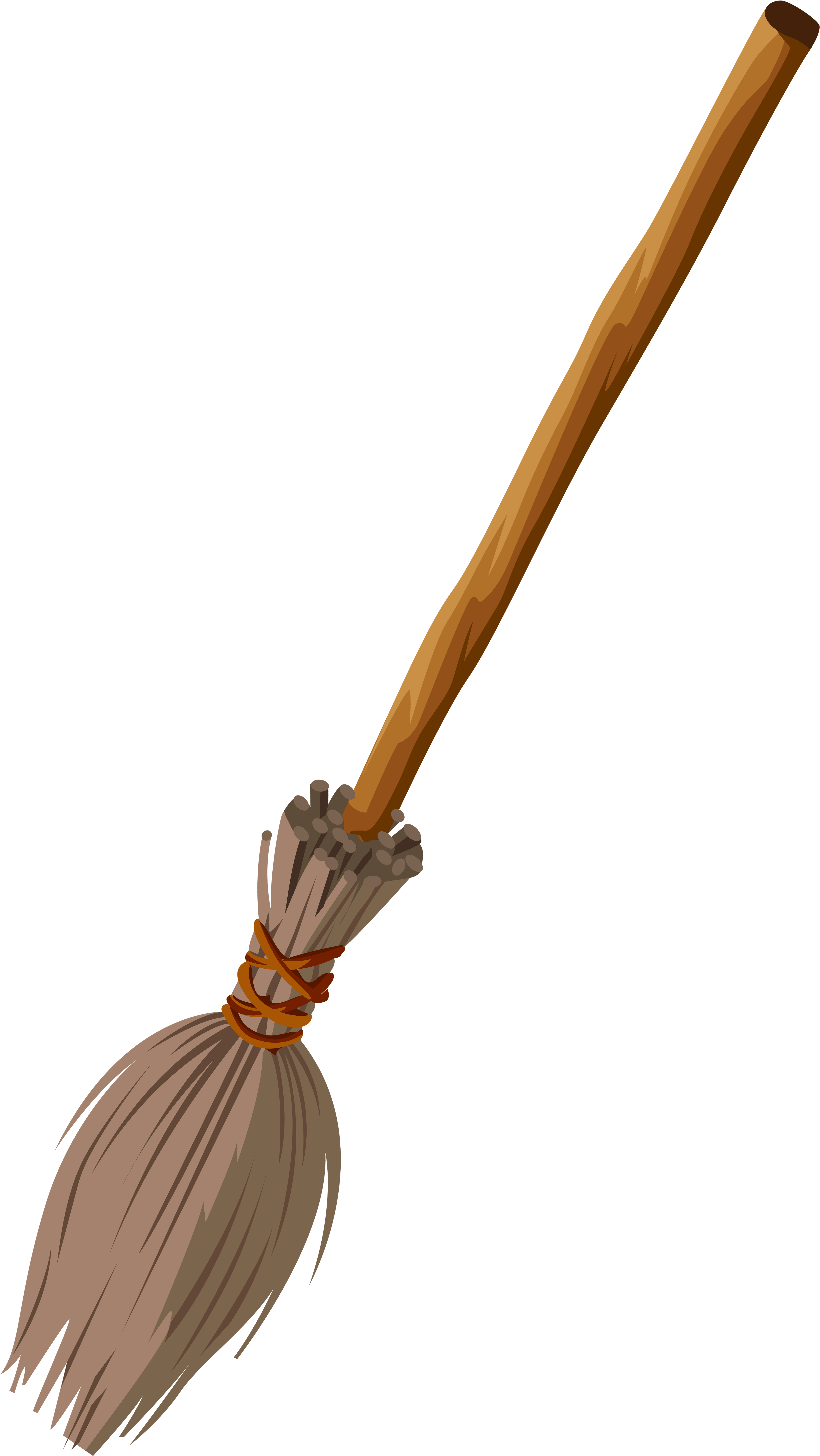 Yükle Collection Of 25 Broom Clipartwitch Broom Transparent - Escoba De Bruja Casera (4639x8000), Png Download
