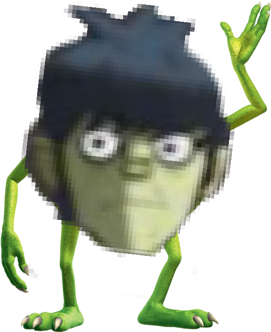 Murdoc Wazowski - Monsters Inc. Mike Wazowski Happy Meal Toy - Mcdonald (575x685), Png Download