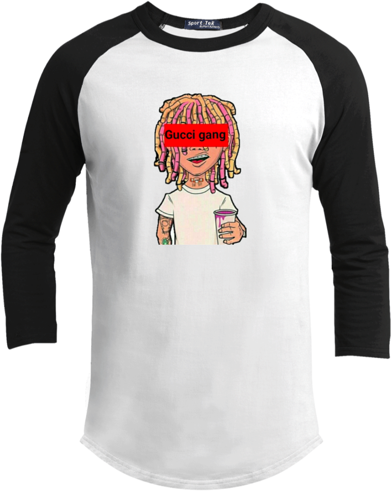 Lil Pump Gucci Gang Youth Sporty T Shirt T Shirts - North Central High School-farmersburg Thunderbirds (1024x1024), Png Download