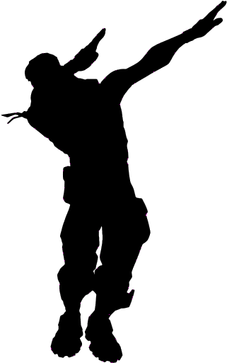 Next - Fortnite Silhouette (630x630), Png Download