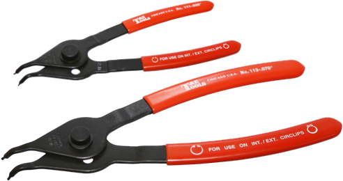 Black And White Stock Clip Pliers Circular - Library (500x270), Png Download