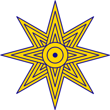 Pentagram Like Our Own Pentagon) During The Show, But - Ishtar Star (440x440), Png Download
