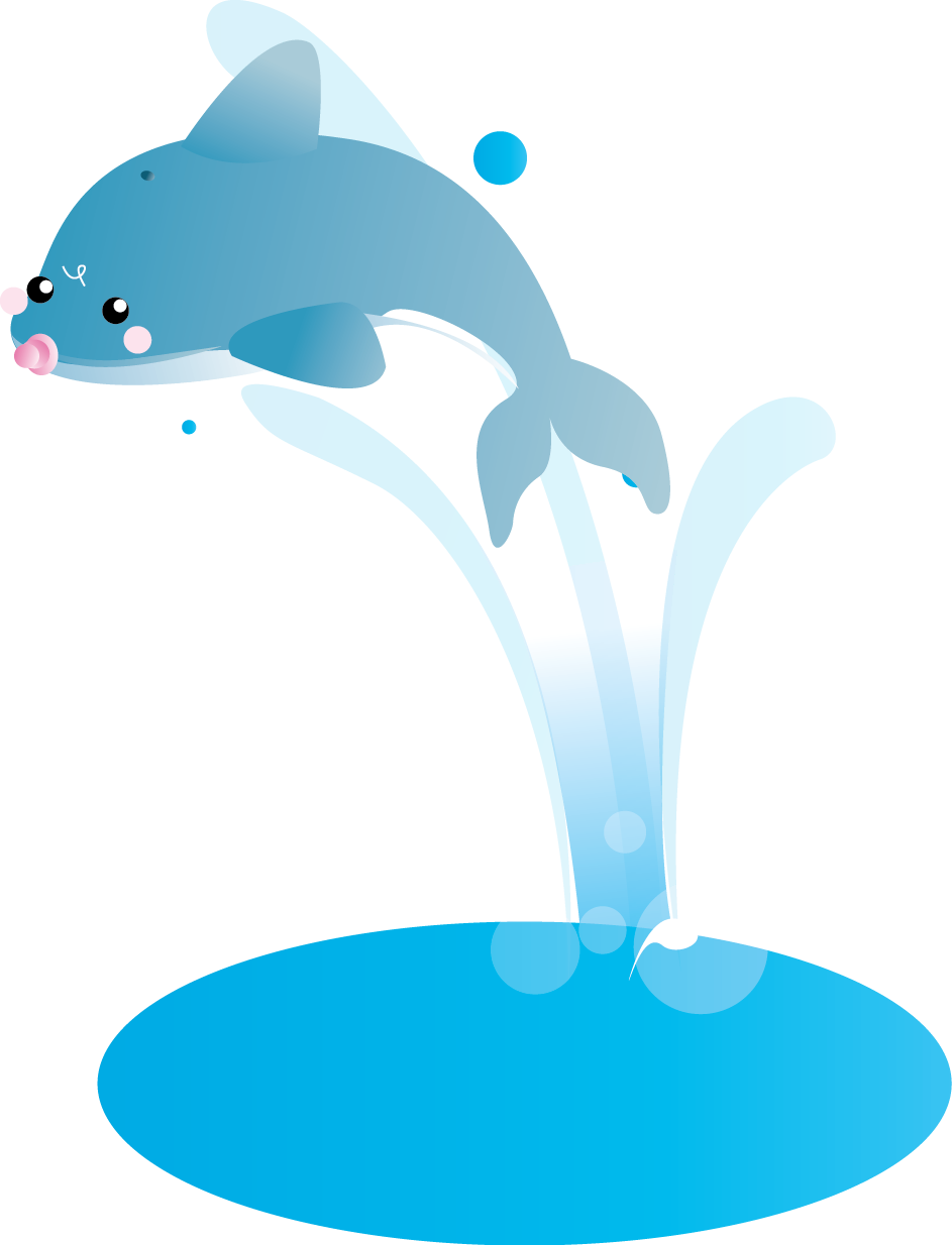 Dolphin Free To Use Cliparts - Dolphin Jumping Png Cartoon (943x1234), Png Download