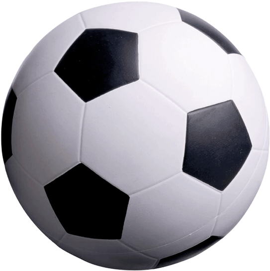 Black And White Football Player Png Clipart - Ball Png Transparent Background (737x653), Png Download