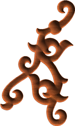 Filigree Upper Arc - Filigree (430x430), Png Download