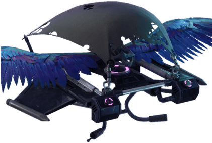 Fortnite Skin Feathered Flyer Glider - Raven Skin Fortnite Glider (420x420), Png Download