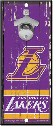 Los Angeles Lakers Bottle Opener Wood Sign - Ncaa Utah Utes Wall Mount Bottle Opener (500x667), Png Download