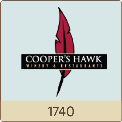 Cooper's Hawk Winery & Restaurant - Cooper's Hawk (500x500), Png Download