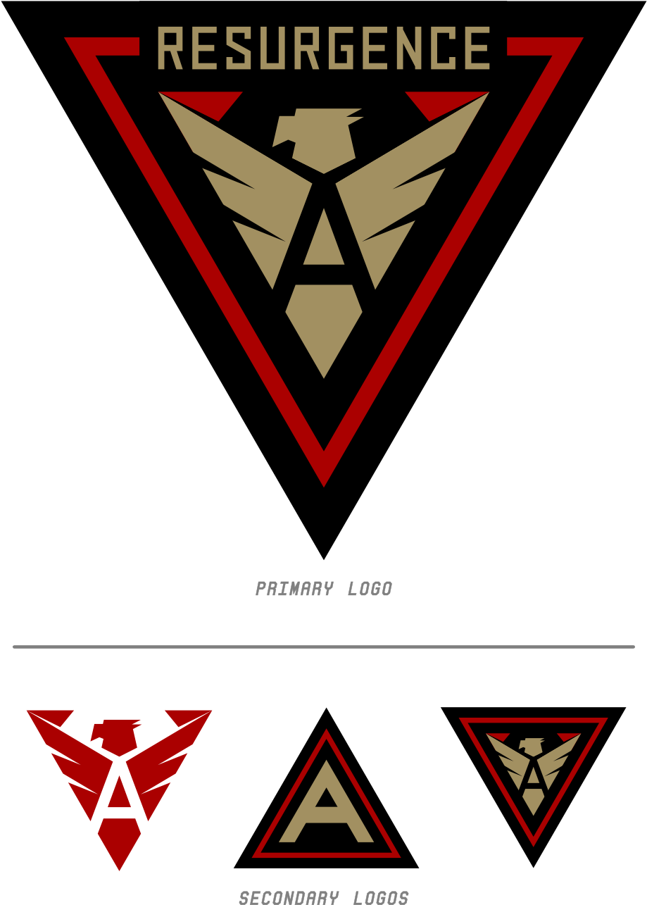 2yo8m81 - Atlanta United Logo Concept (1000x1500), Png Download