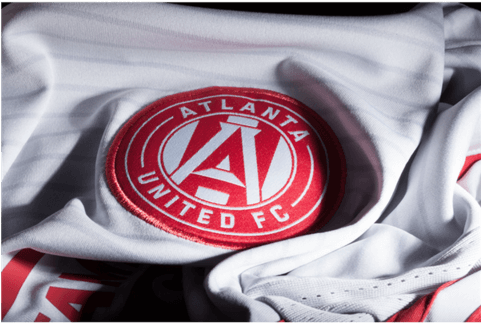 Atlanta United Fc 2017 Away Jersey Personalized - Atlanta (480x480), Png Download