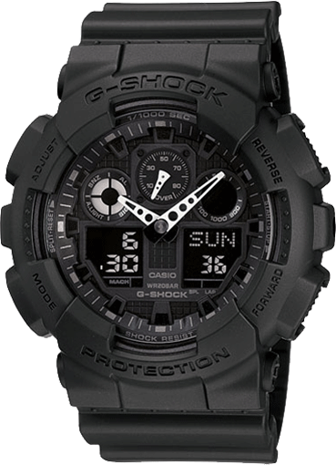 G Shock Ga 100 1a1dr (369x510), Png Download