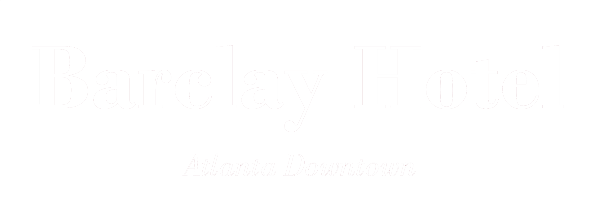 Barclay Hotel Atlanta Downtown - Sketch (1920x720), Png Download