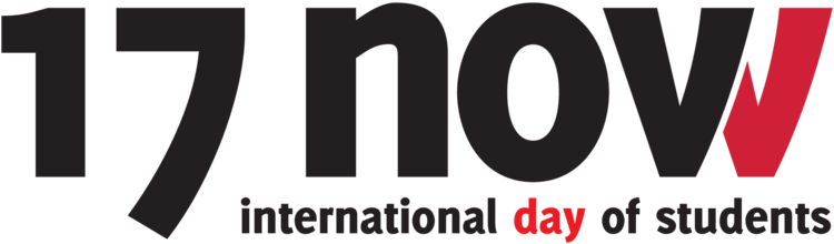 17 November Logo Ideas - International Students Day (759x254), Png Download