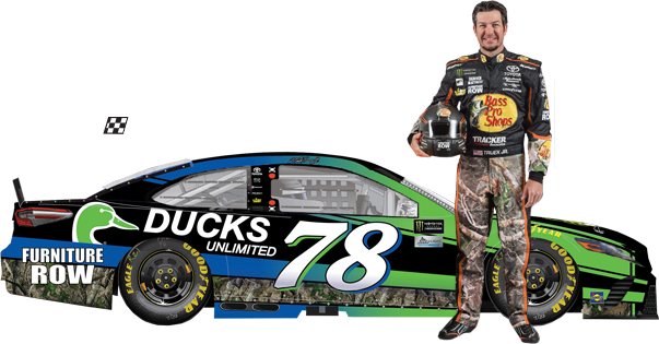 Bass Pro Shops Nra Night Race - Action Racing Martin Truex Jr 2017 #78 Bass Pro Shops (603x315), Png Download