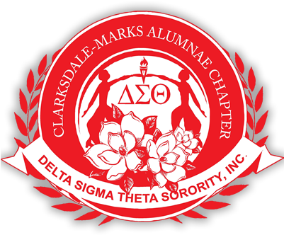 Clarksdale-marks Alumnae Chapter - Delta Sigma Theta Chapter Logo (400x340), Png Download