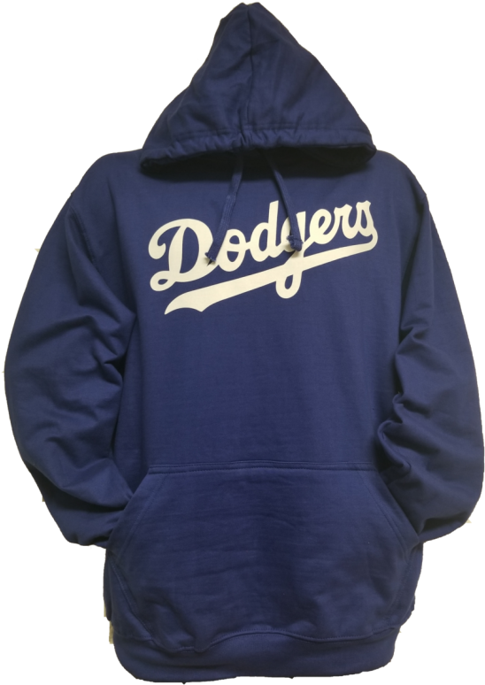 New La Dodgers Royal Blue Hoodie White Letters - Kids Los Angeles Dodgers Blue Hoodie / Baseball (800x800), Png Download
