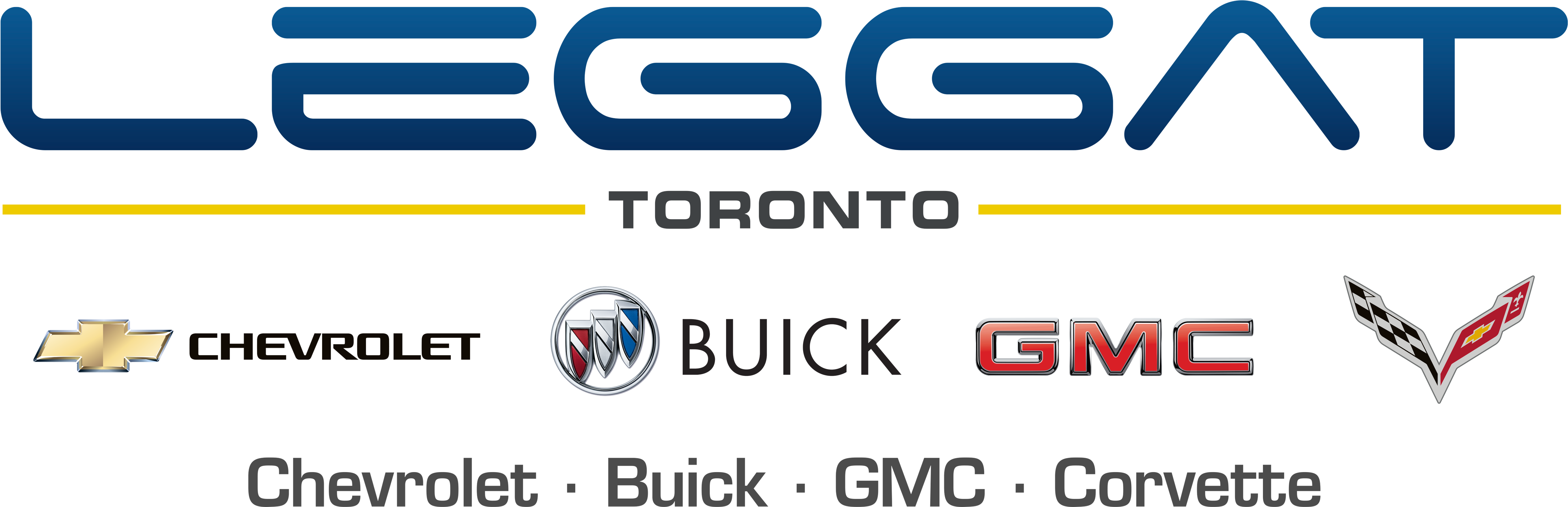 Leggat Chevrolet Buick Gmc - Leggat Auto Group Logo (5072x1817), Png Download