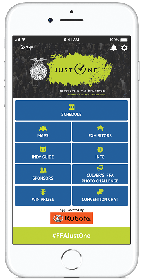 Iphone Screen Ffa Convention App - National Ffa Organization (500x978), Png Download