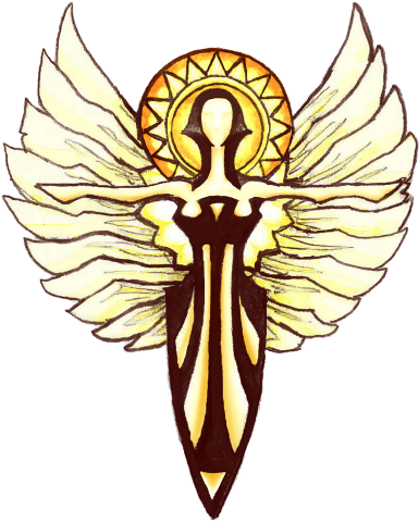 Sarenrae Holy Symbol (400x485), Png Download