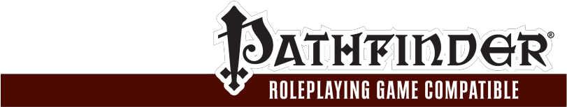 Pathfinder Rpg Compatibility Logo Boxless - Pathfinder Rpg (817x176), Png Download