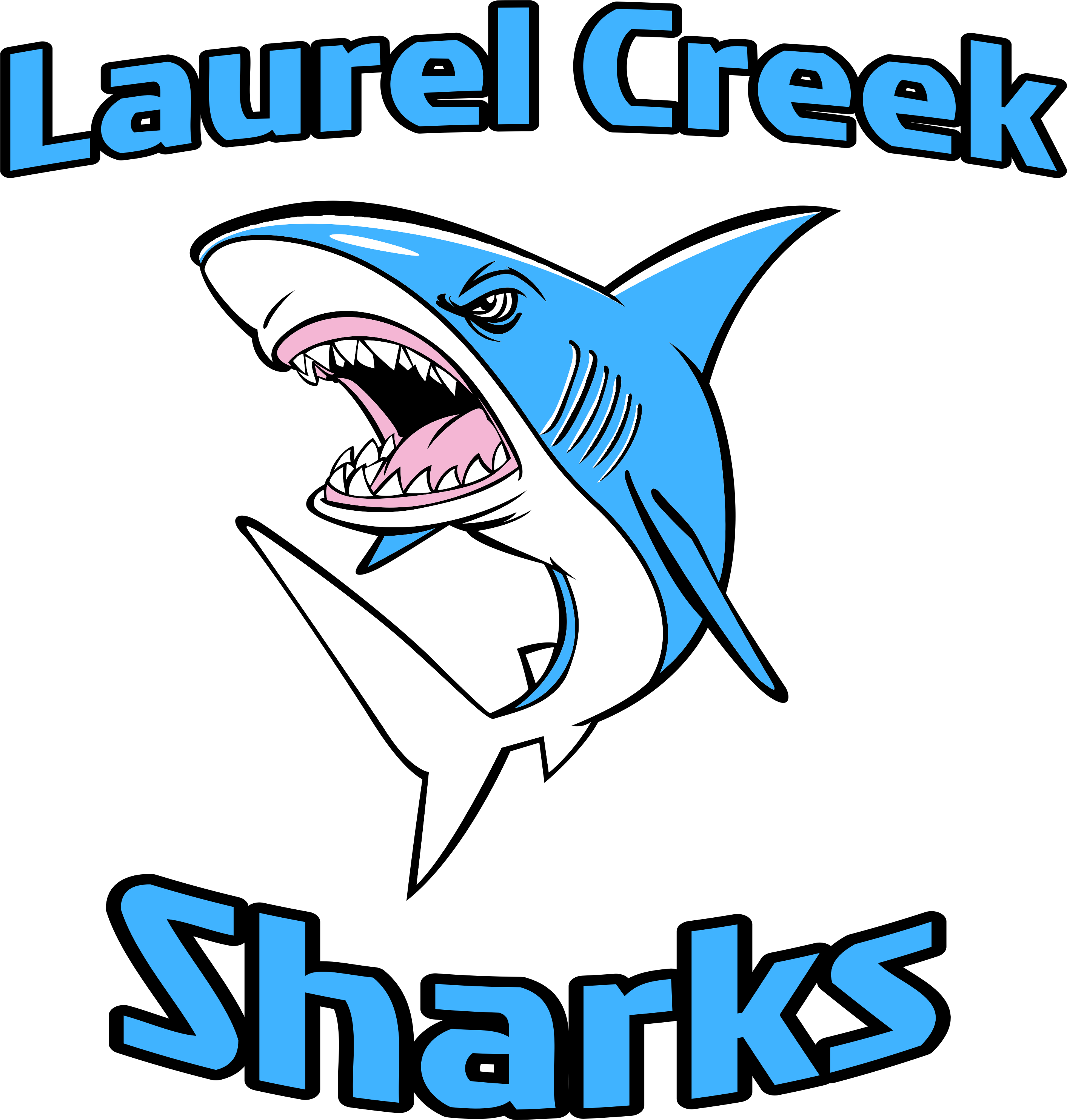 Great White Shark (2827x2967), Png Download