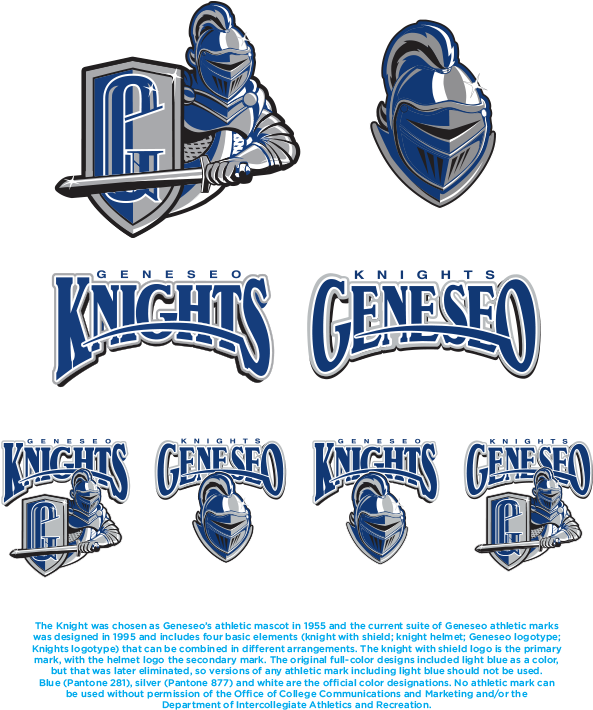 Knights Logo - Suny Geneseo Logo (656x792), Png Download
