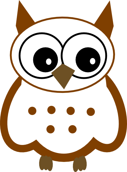 Flying Owl Clipart - Snowy Owl Clip Art (444x598), Png Download