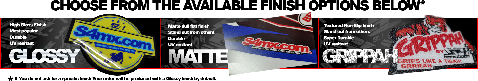 Finsih Options For Full Widght - Flyer (2000x409), Png Download