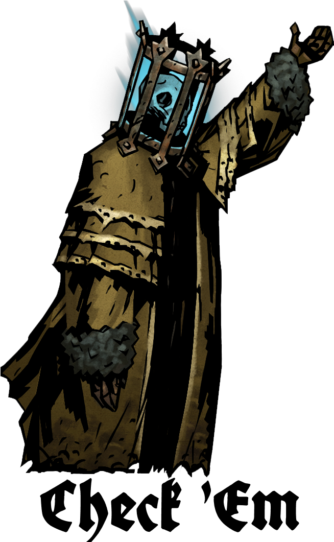 395 Kb Png - Collectors Face Darkest Dungeon (685x1060), Png Download