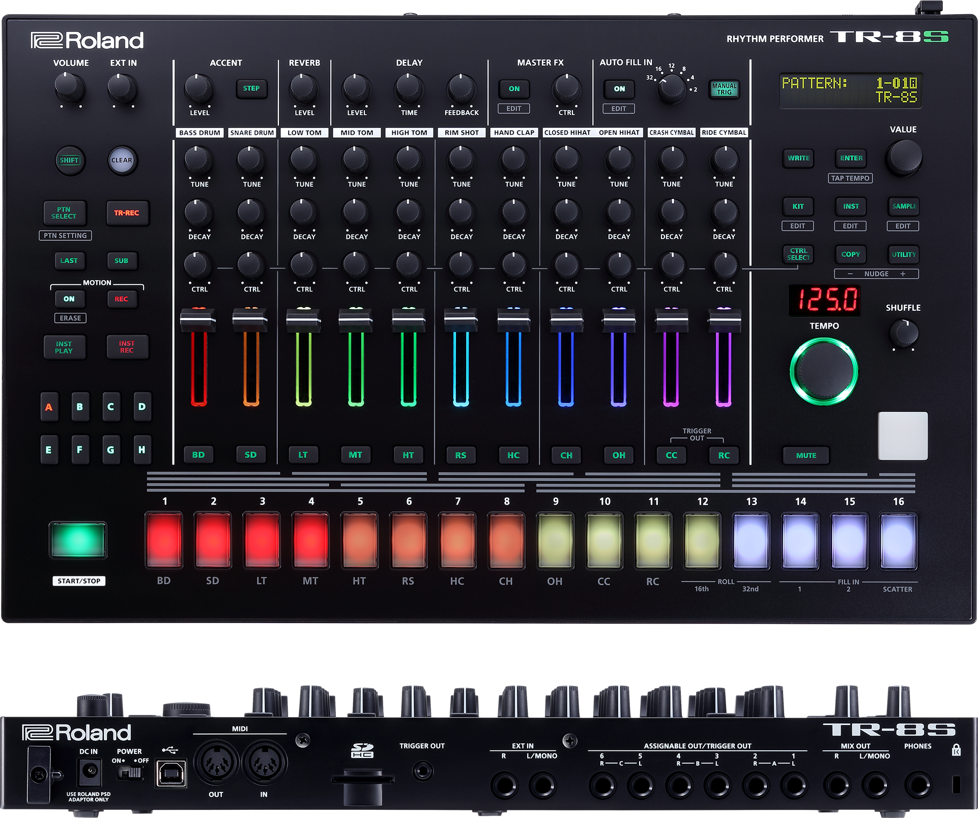 That Every Kit, Every Pattern, And Every Setting For - Roland Aira Tr 8s (1922x1608), Png Download