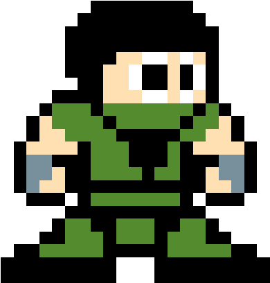 Random Image From User - 8 Bit Street Fighter Ken (592x592), Png Download