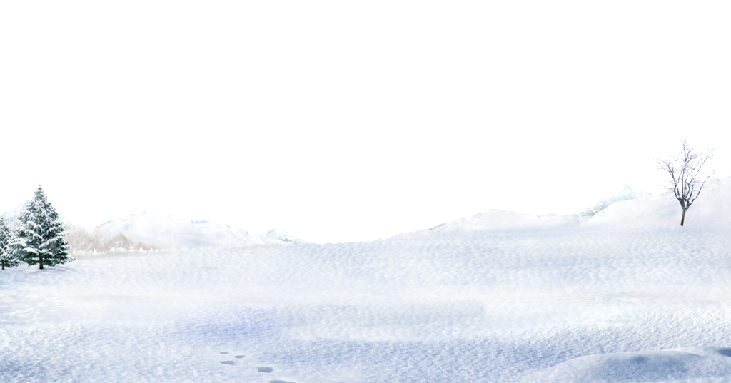 Winter Snow And Snow Landscape Transparent - Portable Network Graphics (1024x537), Png Download