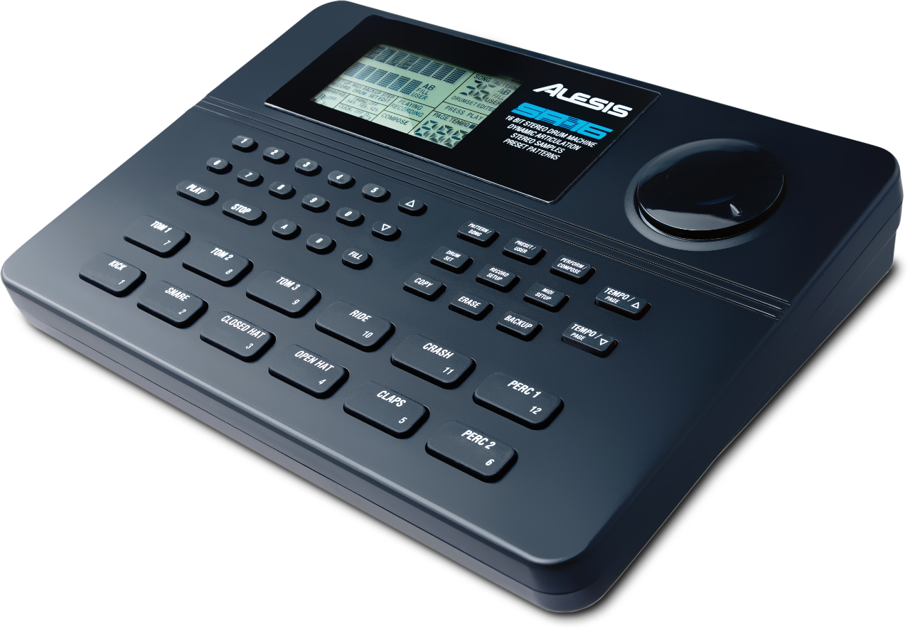 The Two Part Sr 16 Video Manual Is A Detailed 109 Minute - Alesis Sr-16 - 16 Bit Drum Machine (1280x885), Png Download