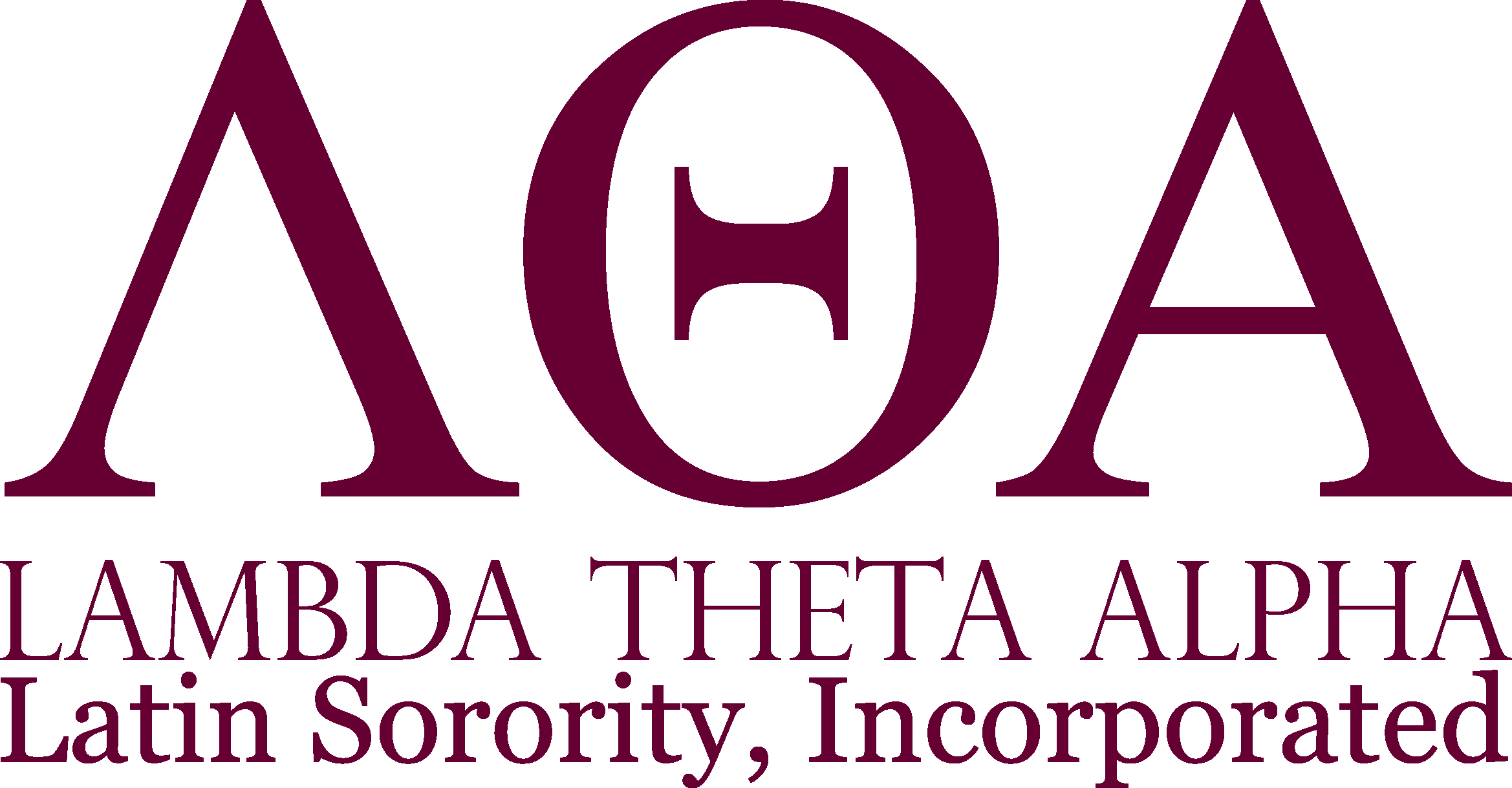 Lambda Theta Alpha Latin Sorority Inc Png (2338x1219), Png Download