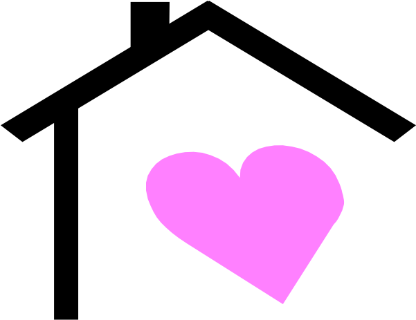 How To Set Use House Roof And Heart Clipart - House Roof Clipart Png (600x479), Png Download