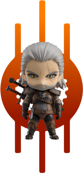 Nendoroid Geralt (300x572), Png Download