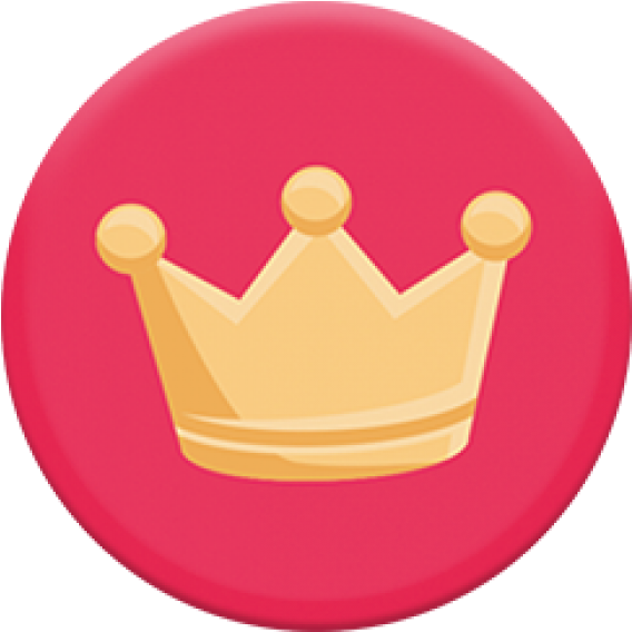 Crown Pink , Accesoriu Telefon - Musically Crown (700x850), Png Download