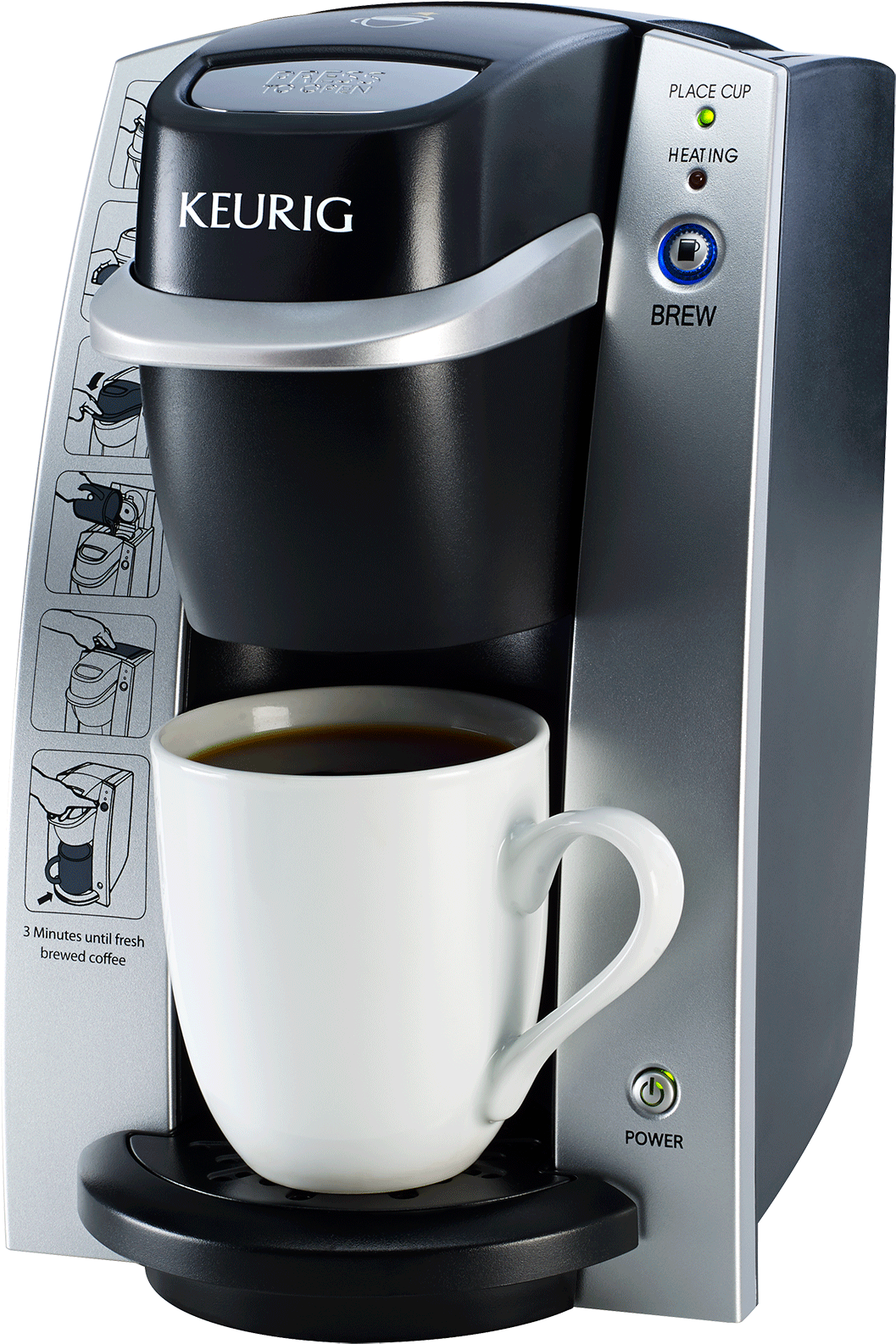 Keurig K130 In Room Brewing System Combo Pack (1440x2026), Png Download