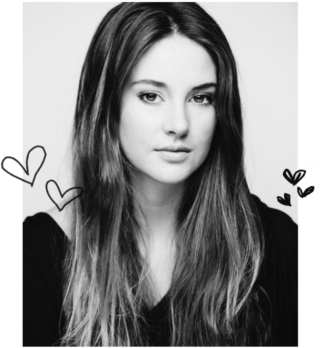 Shailene Woodley - Hearts (500x600), Png Download