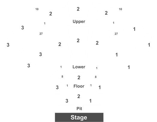 Jerry Seinfeld Tickets On November 16, 2018 At - Bellco Theatre Seating Lower Raw 19 (525x425), Png Download