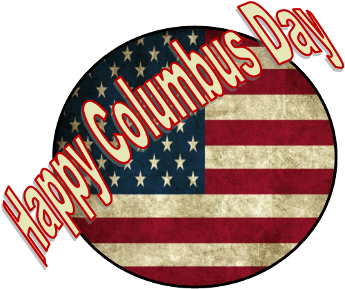Columbus Day - Usa Flag - Grunge Queen Duvet (534x437), Png Download
