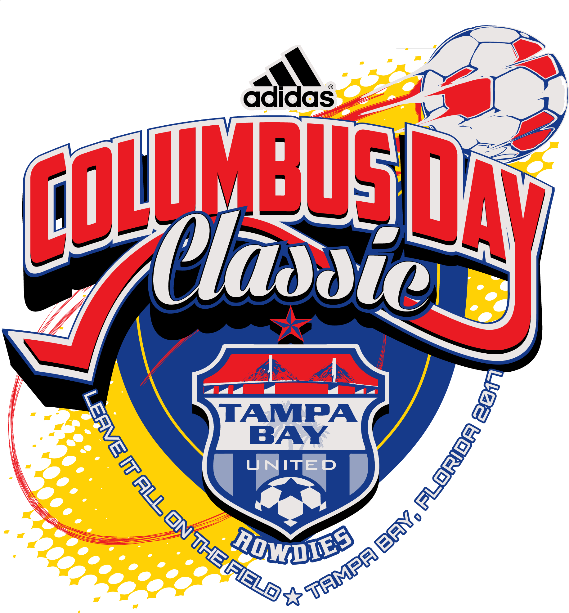 2017 Adidas Columbus Day Classic - Adidas (1838x2025), Png Download