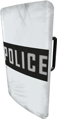 Riot Shield And Billy Club Set - Roblox Jailbreak Swat Shield (420x420), Png Download
