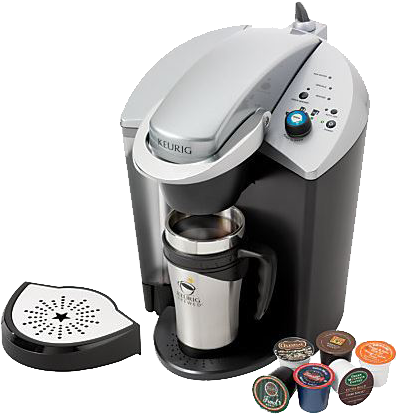 K145 Keurig Brewer - Keurig K145 Officepro Coffeemaker (445x451), Png Download