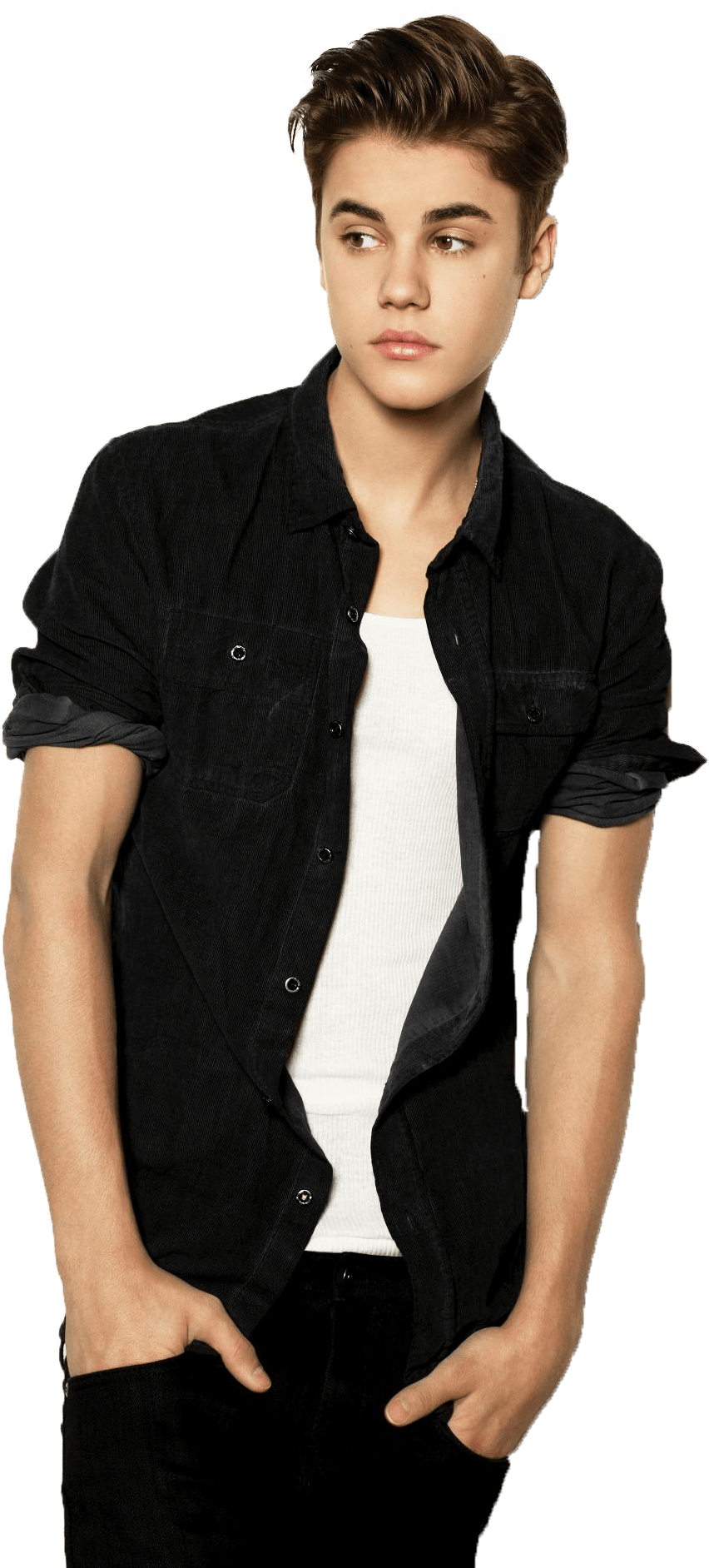 Standing Justin Bieber - Believe: Justin Bieber, Deluxe Edition [cd] (1536x2048), Png Download