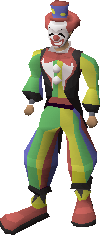 Clown (392x921), Png Download