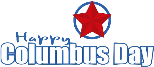 Columbus Day - Columbus Day Banner (853x288), Png Download